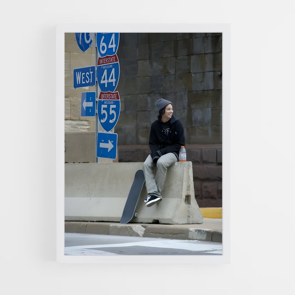 Poster Sean malto – affiche Skateboard (vue 3)
